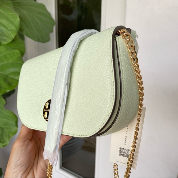 TORY BURCH 153566 CHELSEA PEBBLED LEATHER CROSSBODY - Picture 2 of 11